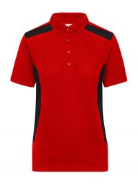 Arbeits-Poloshirt für Damen Rot
